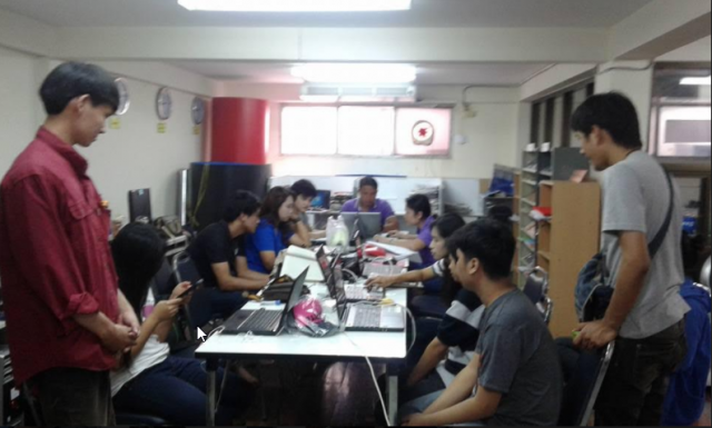 บรรยากาศห้องสมุด